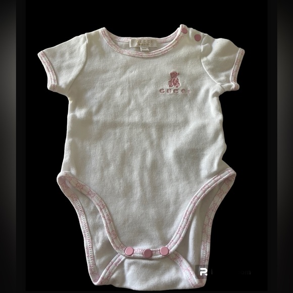 Gucci One Pieces Gucci Baby Girl Onesie Poshmark
